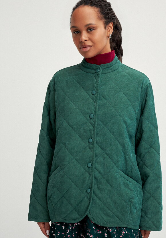 Жакет вельветовый с контрастным подкладом шир.  580, рис. 13