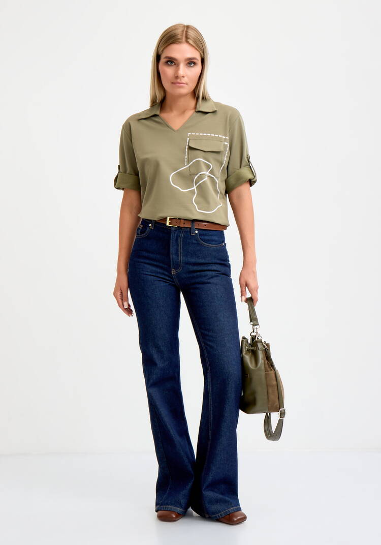 Блуза Чудо шир.  750, рис. 7