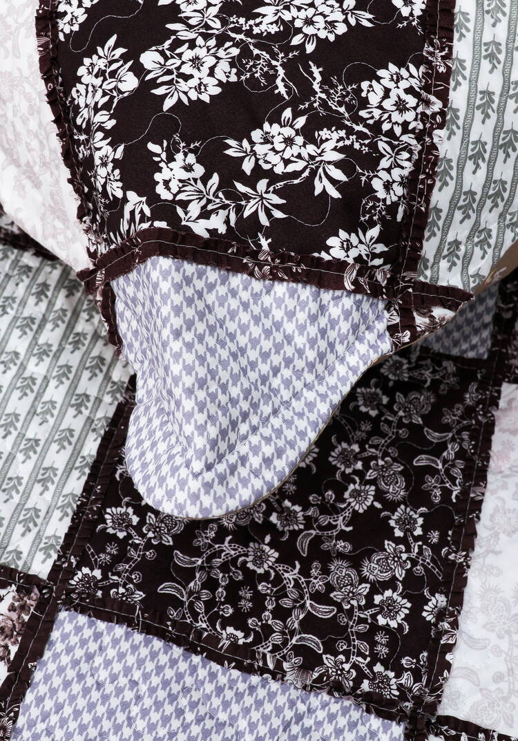 Покрывало с наволочками Печворк шир.  750, рис. 15