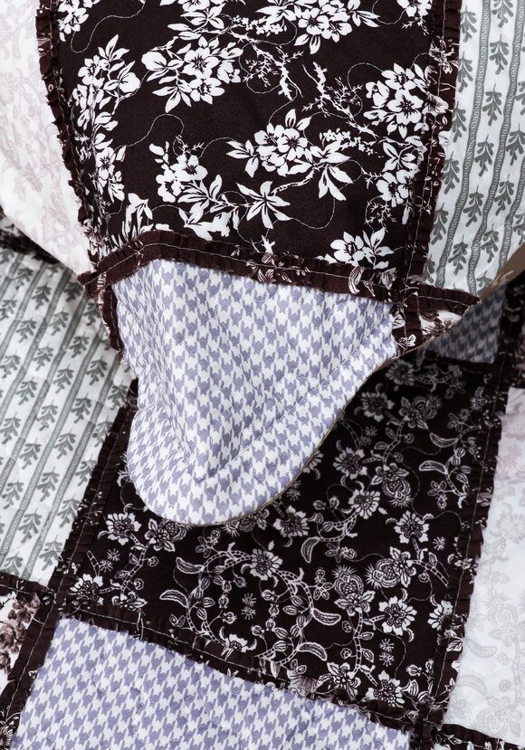 Покрывало с наволочками Печворк шир.  580, рис. 15