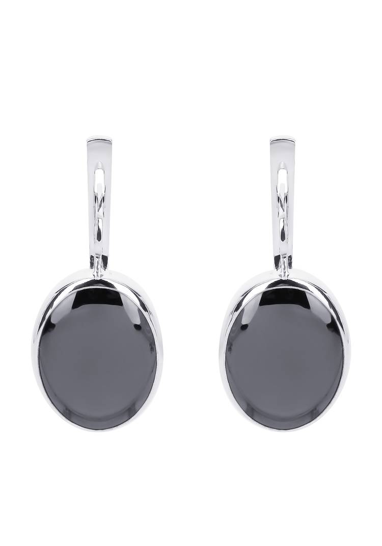 Серьги серебряные Кэйтлин шир.  750, рис. 1