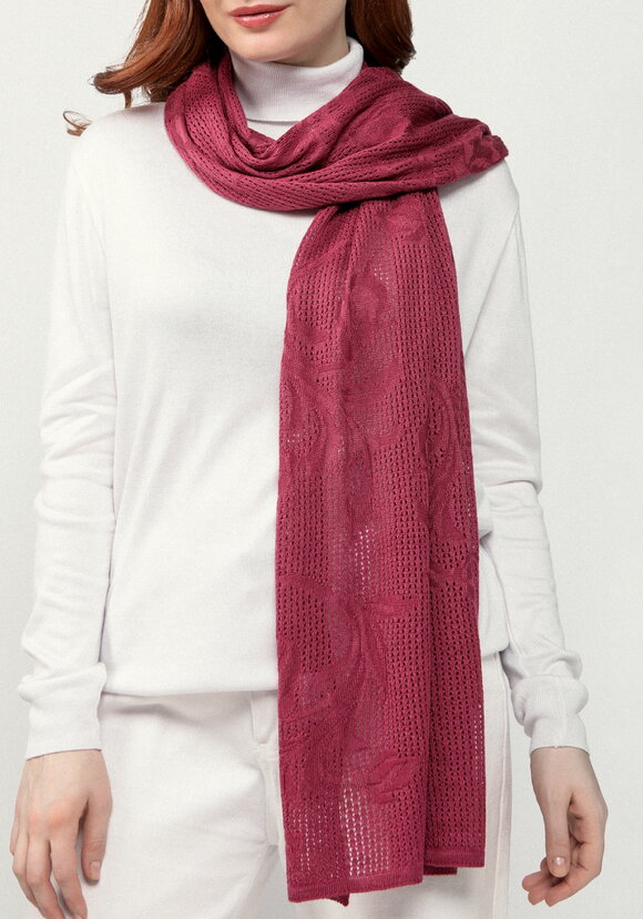 Палантин ажурный из натуральной шерсти шир.  580, рис. 31