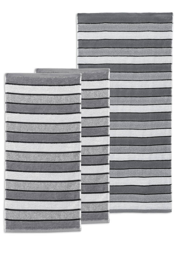 Комплект полотенец Мягкие линии, 3 шт. шир.  750, рис. 5
