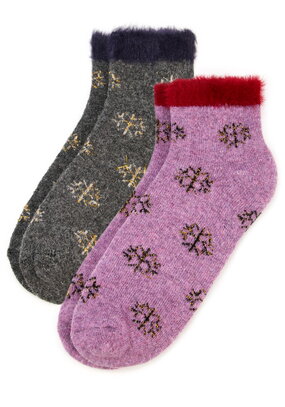 Носки с шерстью горностая, 2 пaры