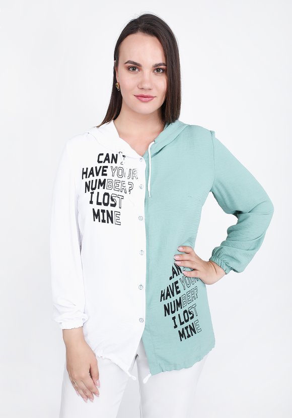 Блуза Интересный рассказ шир.  580, рис. 2