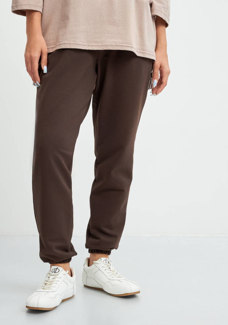 Брюки из трикотажа на резинке шир.  750, рис. 14