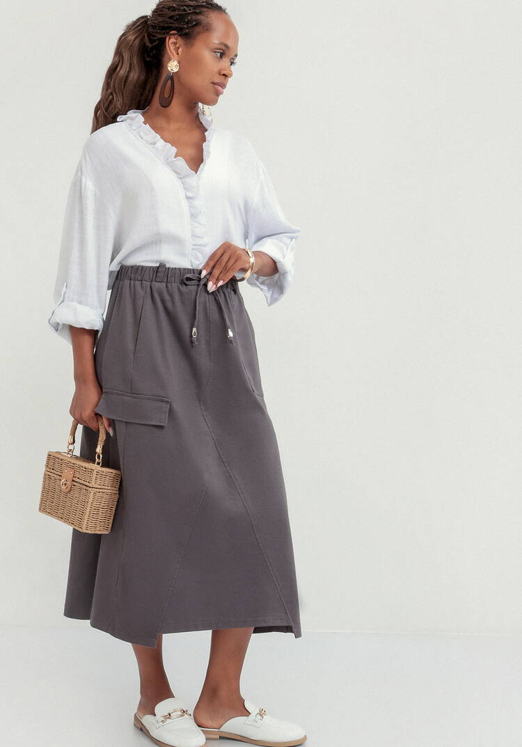 Юбка асимметричная на кулиске шир.  750, рис. 16