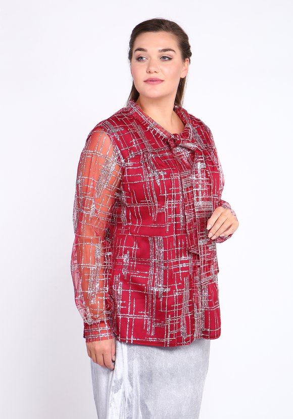 Блуза Млечный путь шир.  580, рис. 2