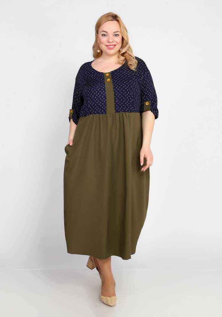 Платье Стильная Мозаика шир.  750, рис. 5