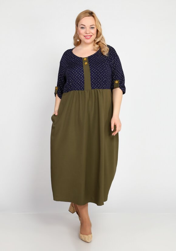 Платье Стильная Мозаика шир.  580, рис. 5