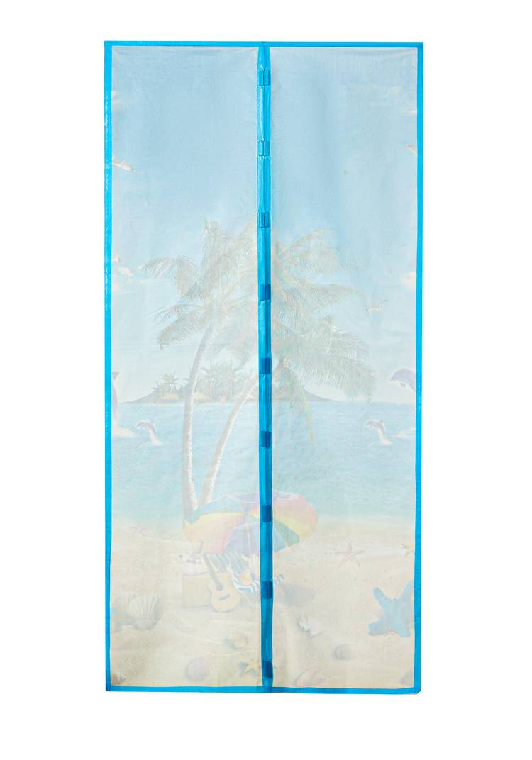 Москитная сетка на дверь с магнитами, 2шт. шир.  750, рис. 12