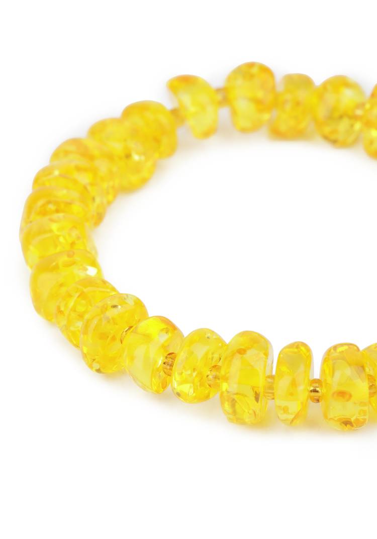 Браслет Янтарный закат шир.  750, рис. 4