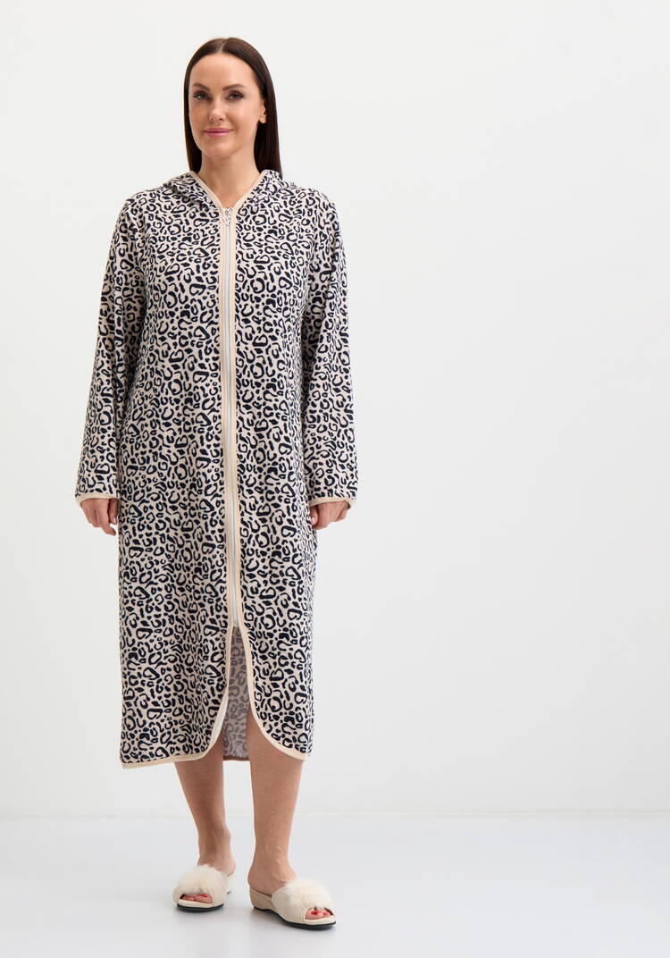 Халат махровый с капюшоном шир.  750, рис. 4