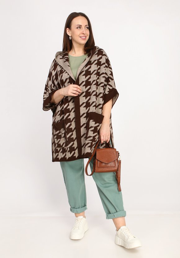 Кардиган Волшебное мгновение шир.  580, рис. 1