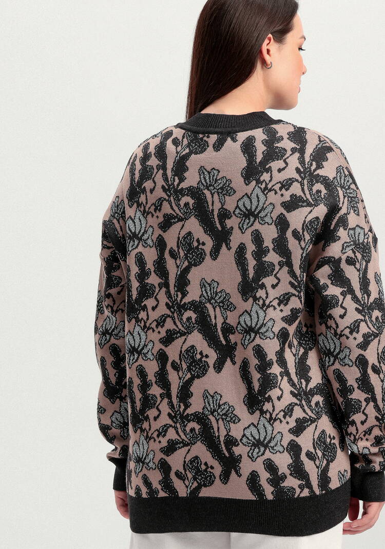 Бомбер с метанитью и цветочным орнаментом шир.  750, рис. 4