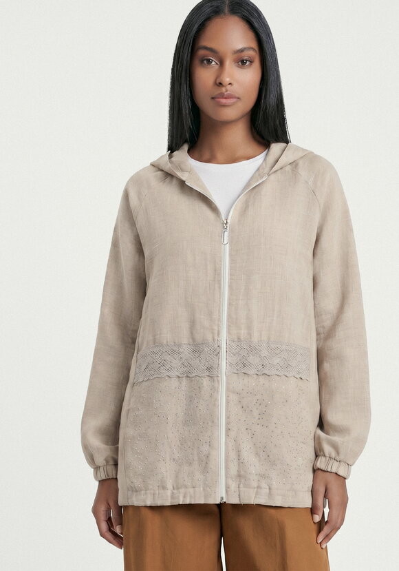 Жакет изо льна Зов души шир.  580, рис. 12