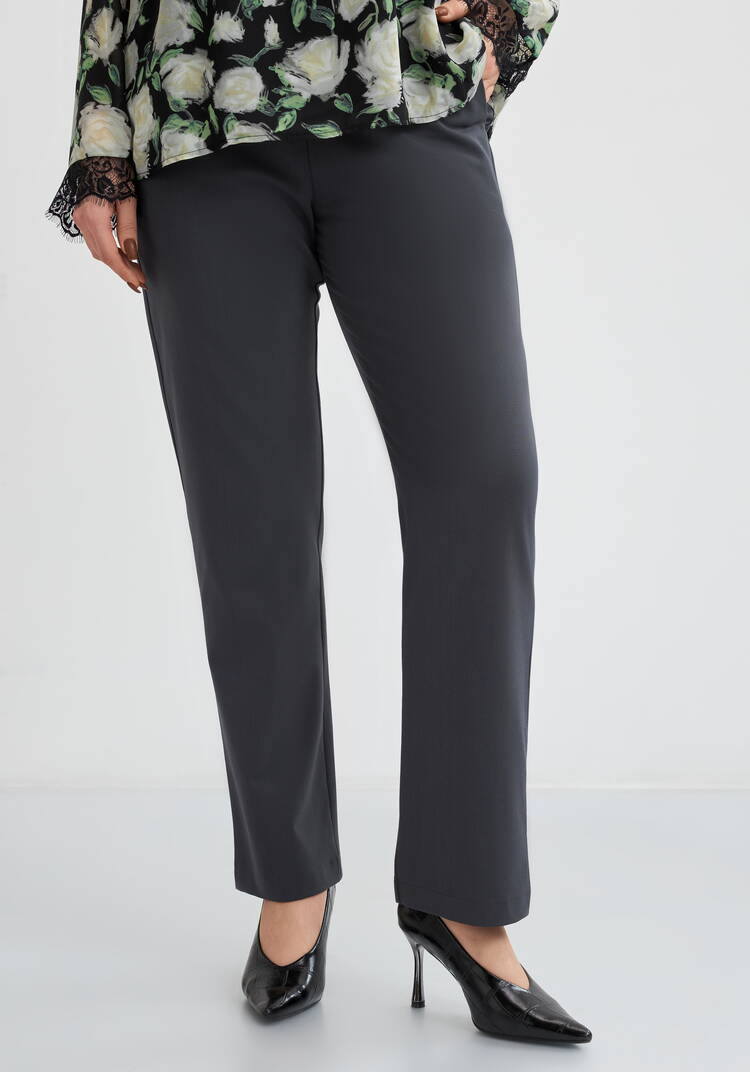 Брюки прямые с декором София шир.  750, рис. 2