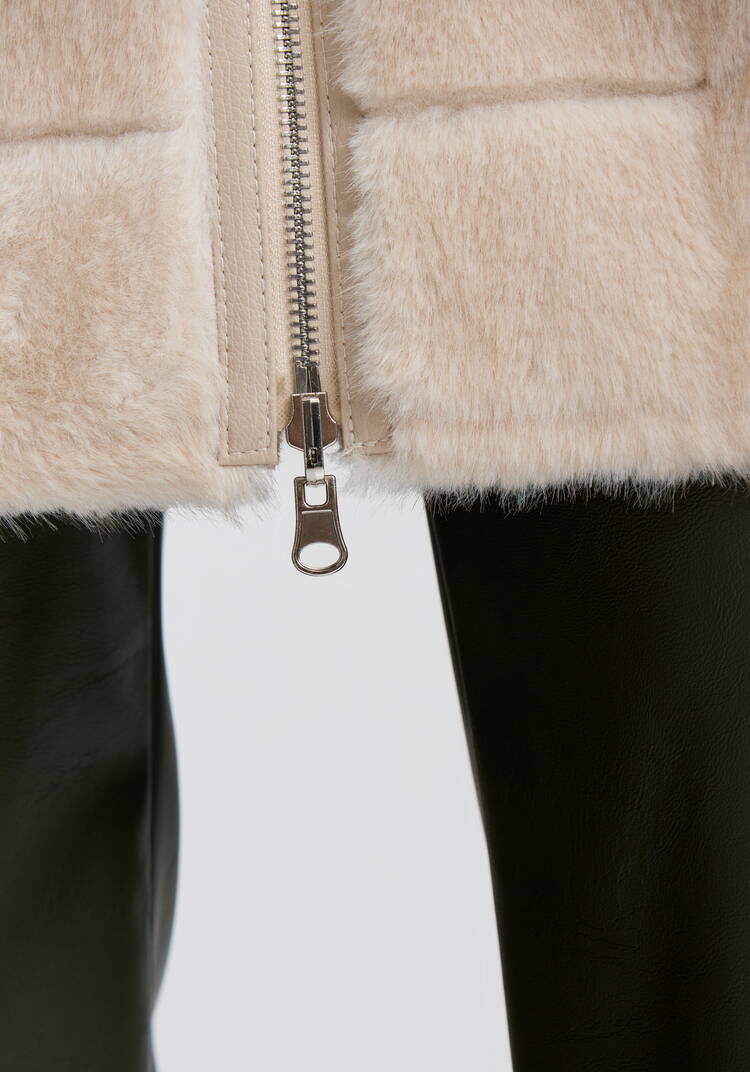 Шуба двухсторонняя Грейс шир.  750, рис. 8