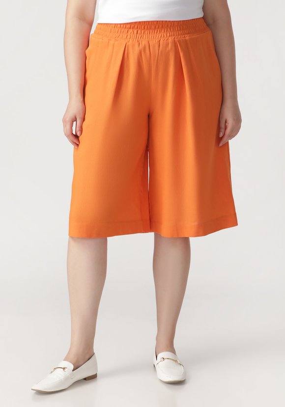 Бермуды на резинке с карманами шир.  580, рис. 4