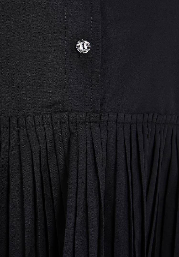 Блуза с плиссированной баской шир.  750, рис. 8