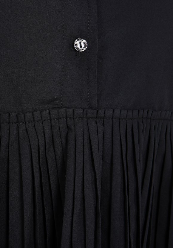 Блуза с плиссированной баской шир.  580, рис. 8