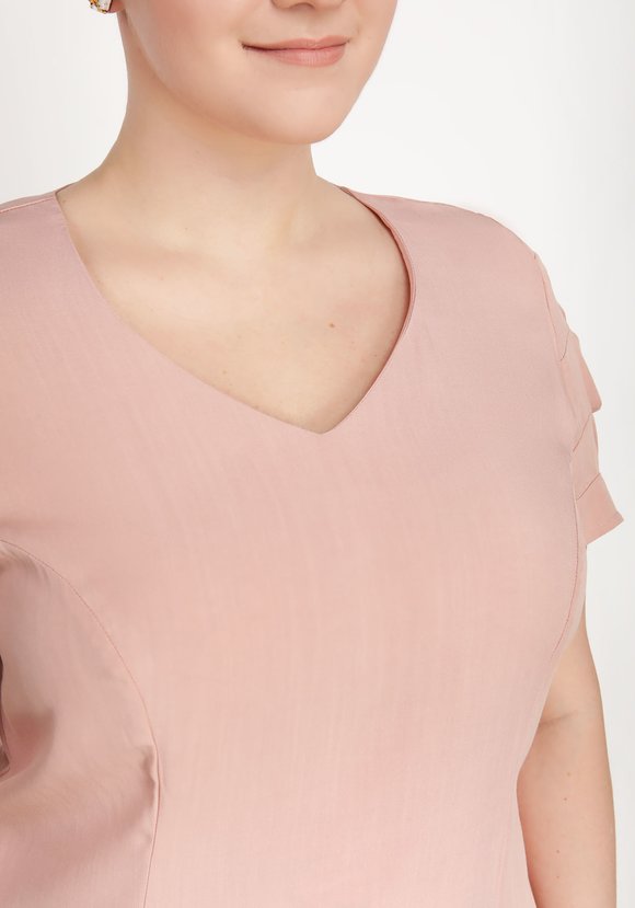 Блуза Пленительная простота шир.  580, рис. 19