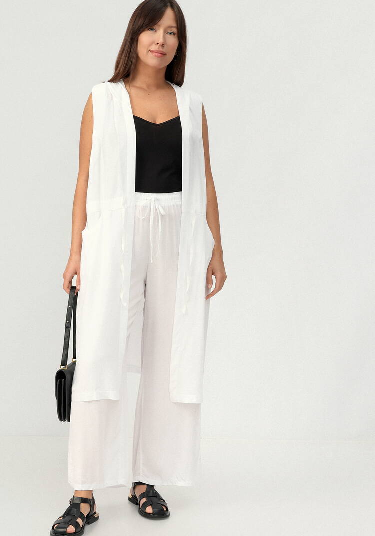 Брюки широкие на кулиске из штапеля шир.  750, рис. 7