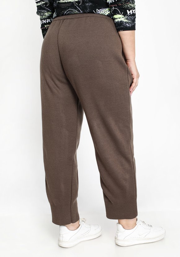 Брюки вязаные с накладными карманами — купить за руб в магазине Леомакс