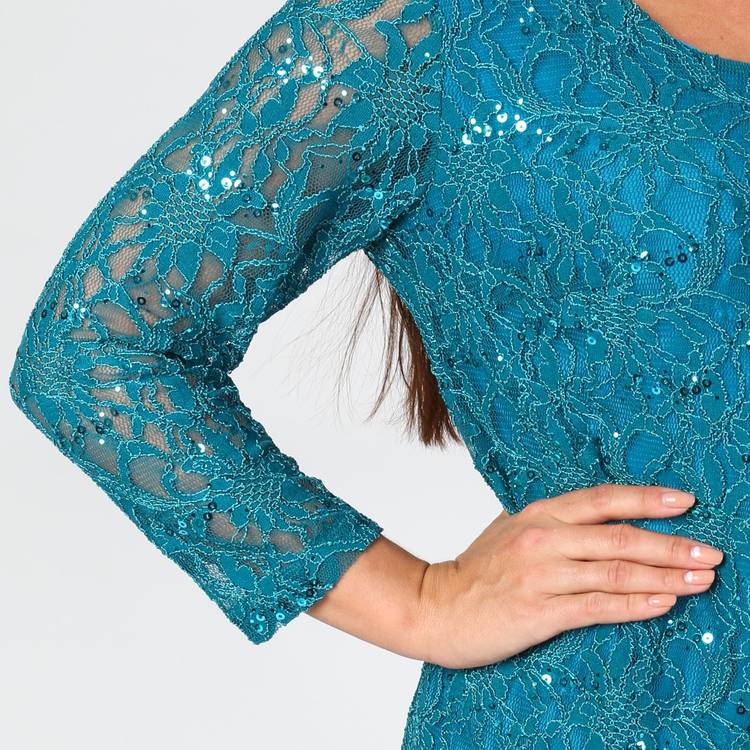 Туника из ажурной ткани шир.  750, рис. 16