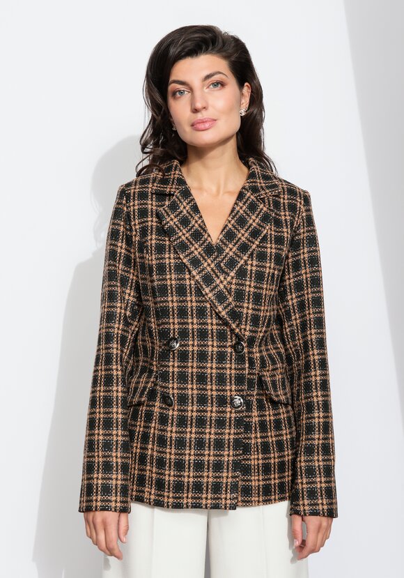 Пиджак с английским воротником на подкладке шир.  580, рис. 4