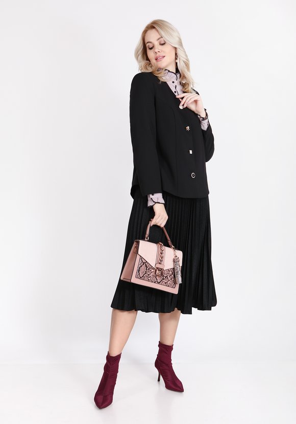 Юбка гофре из трикотажной ткани шир.  580, рис. 3