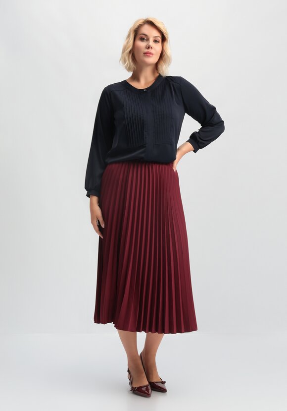 Юбка свободного кроя плиссированная шир.  580, рис. 2