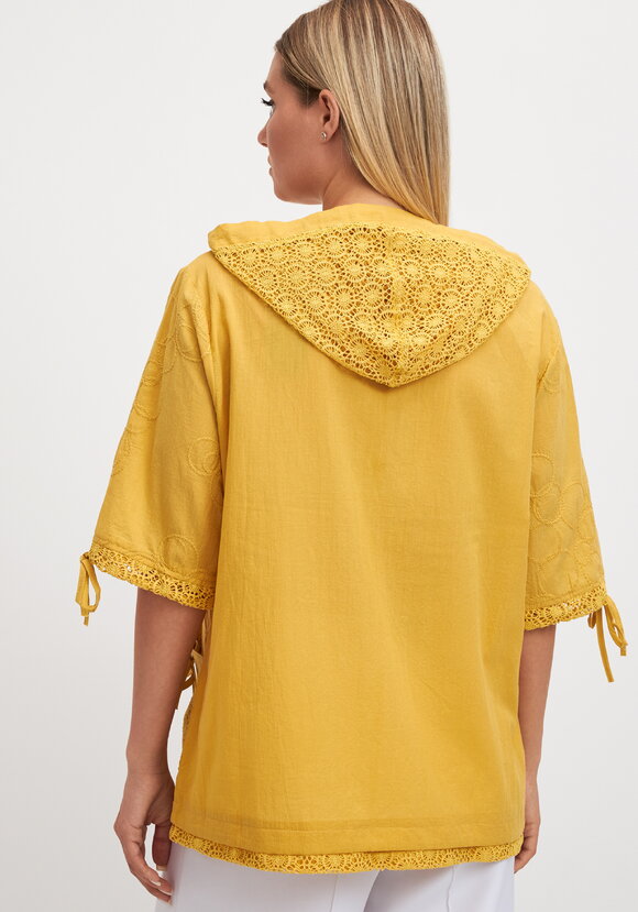 Пыльник на молнии с капюшоном шир.  580, рис. 3