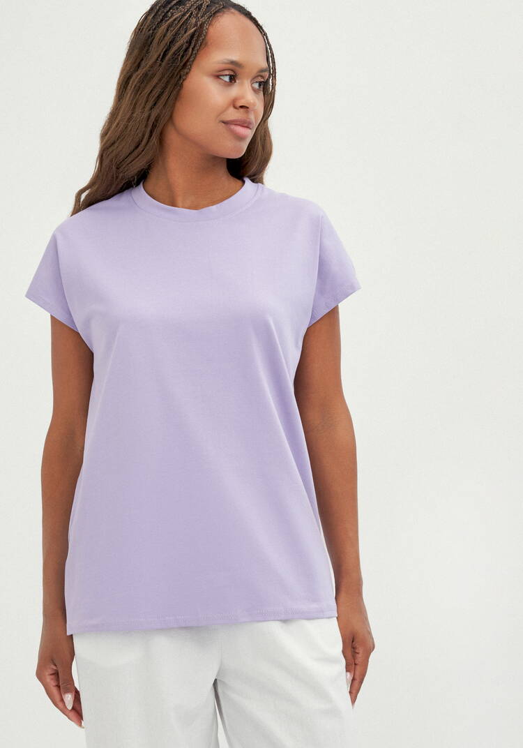 Футболка базовая со спущенным плечом шир.  750, рис. 4