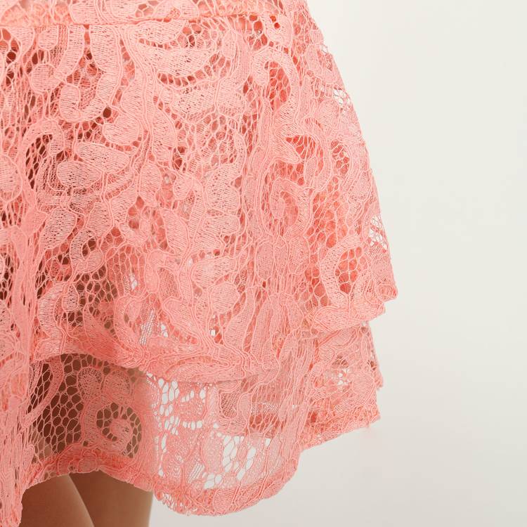 Юбка на резинке кружевная шир.  750, рис. 18