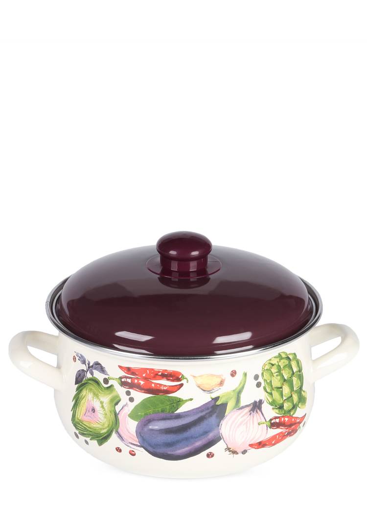 Кастрюля эмалированная Борщ шир.  750, рис. 6