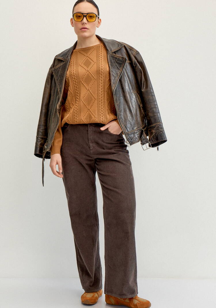 Джемпер женский свободного облегания шир.  750, рис. 22