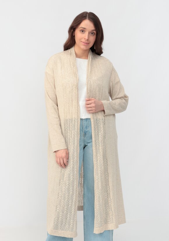 Кардиган из смесовой пряжи Белла шир.  580, рис. 2