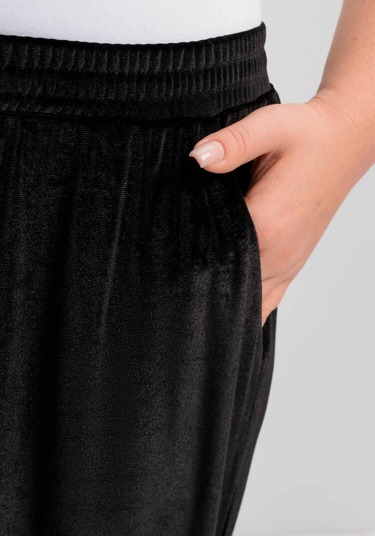 Брюки бархатные прямого кроя шир.  750, рис. 12