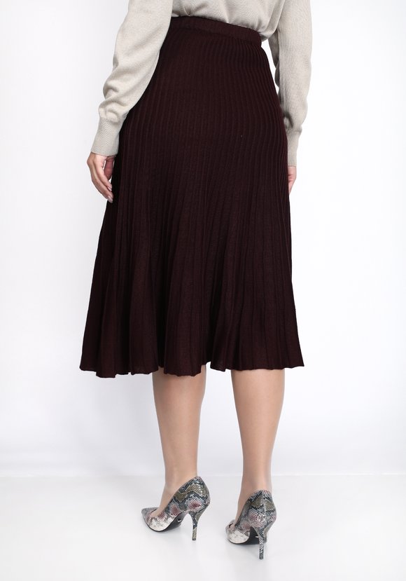 Юбка фактурной вязки шир.  580, рис. 6