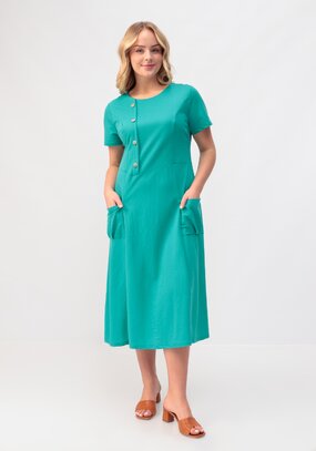 Платье свободного кроя Нинель