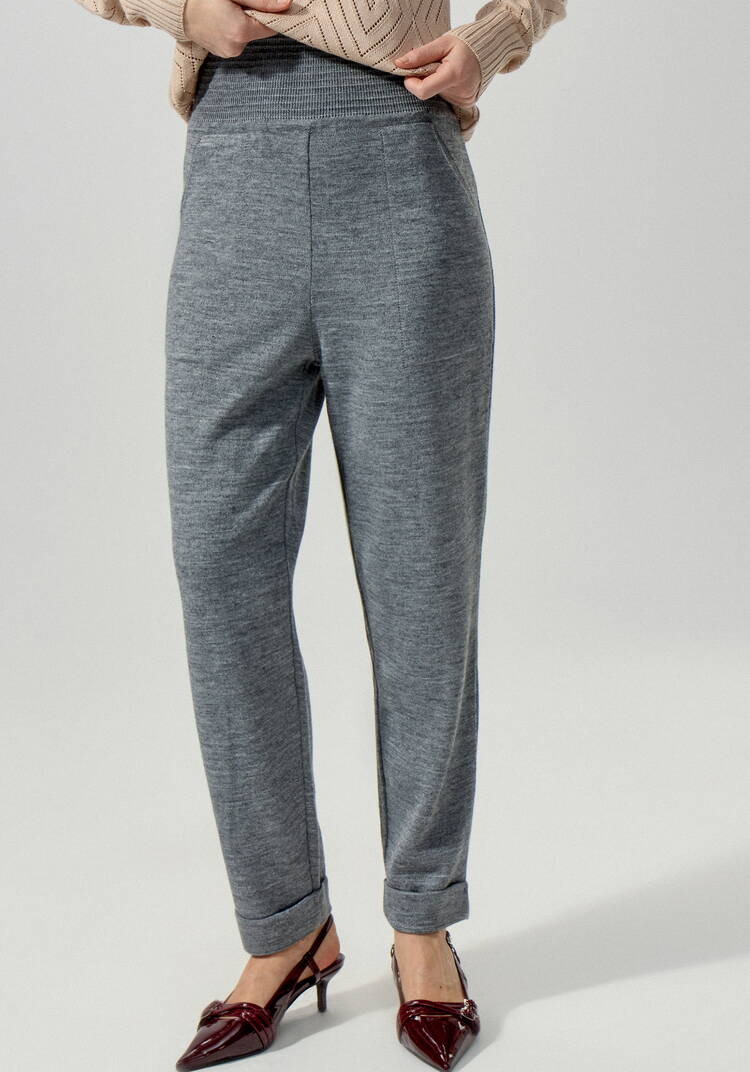 Брюки зауженные книзу шир.  750, рис. 6