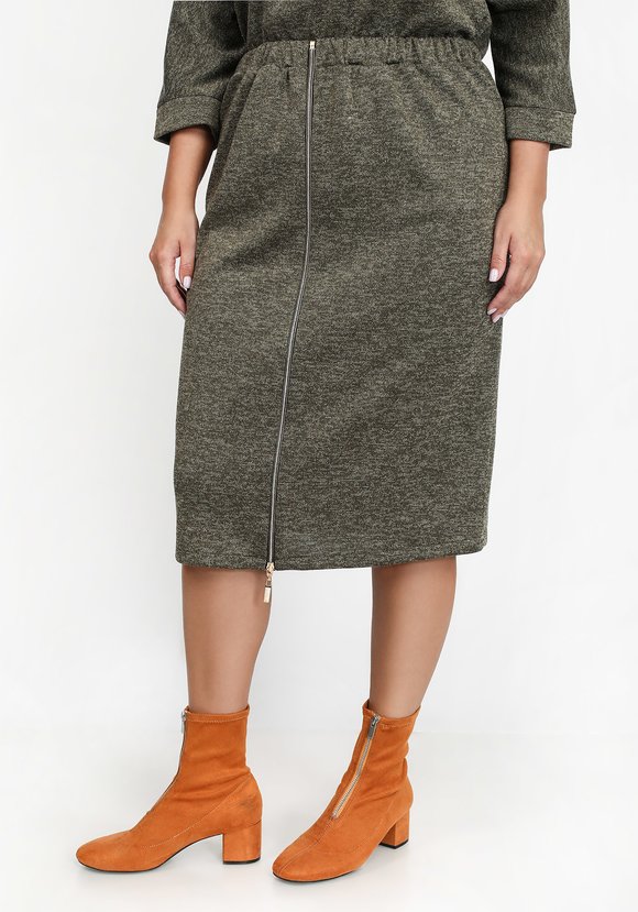 Юбка прямая на молнии шир.  580, рис. 4