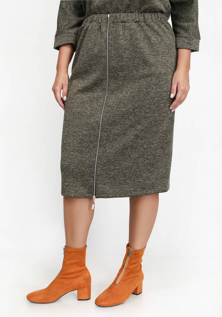 Юбка прямая на молнии шир.  750, рис. 4