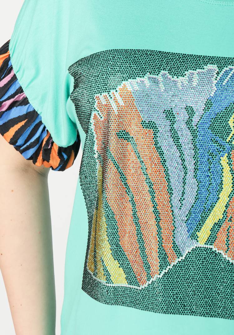 Футболка женская Роза шир.  750, рис. 10