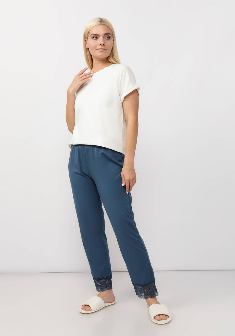 Брюки домашние свободного кроя шир.  750, рис. 14