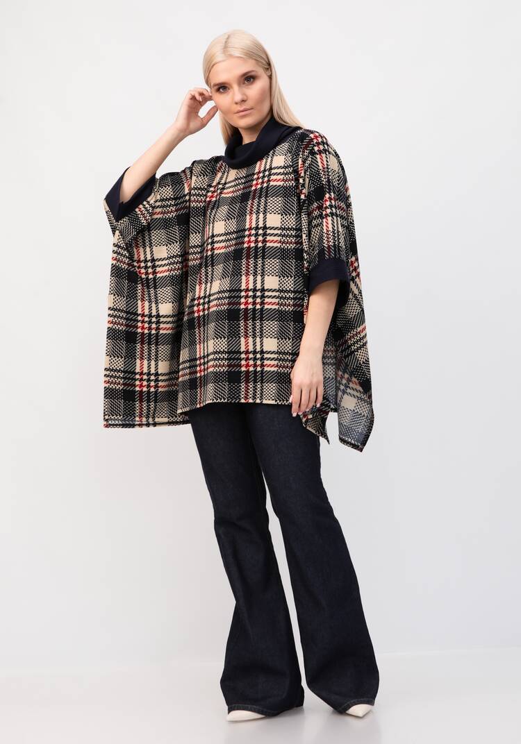 Пончо Миранда шир.  750, рис. 15