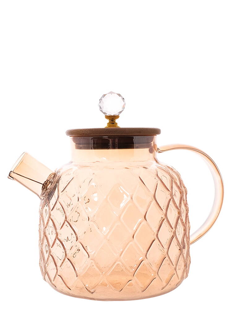 Кувшин стеклянный с крышкой Бриллиант шир.  750, рис. 1