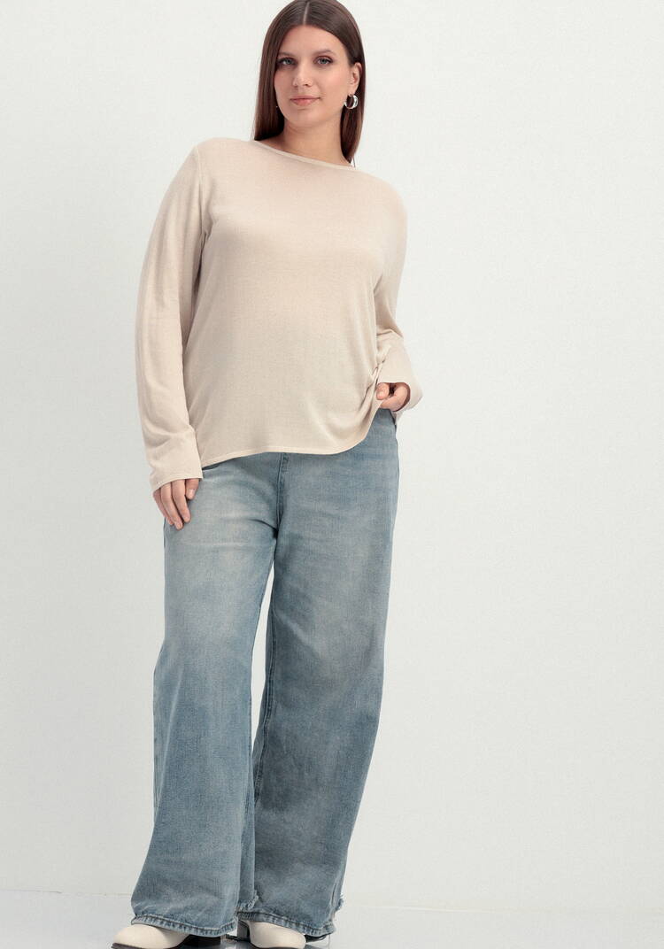 Джемпер базовый удлиненный шир.  750, рис. 38