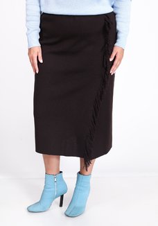 Юбка с бахромой